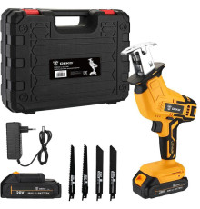 Сабельная пила Deko DKRS20-Li 063-4311 с 2-мя АКБ, кейс