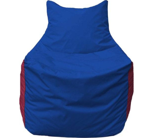 Кресло-мешок Flagman Фокс Ф2.1-123 синий/бордовый