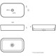 Умывальник Sanita Luxe Infinity Slim 60 INF60SLWB01S