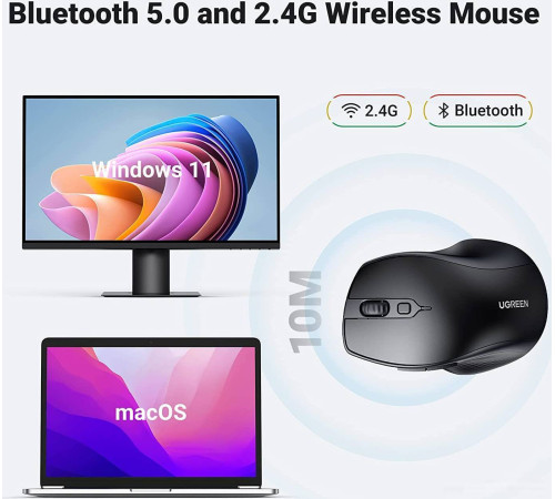 Мышь Ugreen MU101 90395