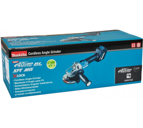 Угловая шлифмашина Makita GA041GZ01 без АКБ