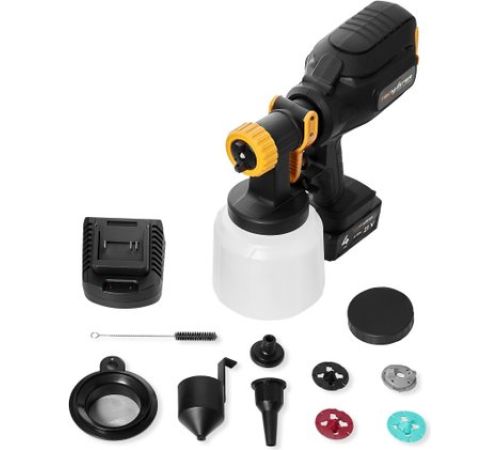 Краскораспылитель Tecmaster T 1250 Extra с 2-мя АКБ