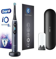 Электрическая зубная щетка Oral-B iO 8n черный, 1 насадка