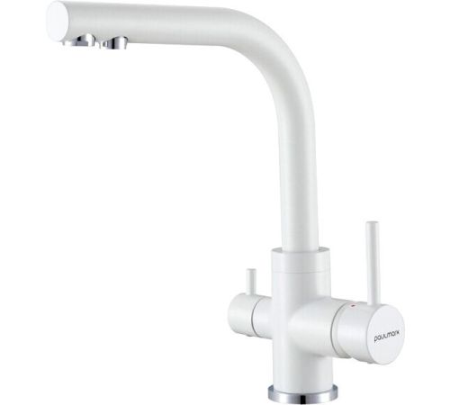 Смеситель Paulmark Essen 213011-431TW белый матовый