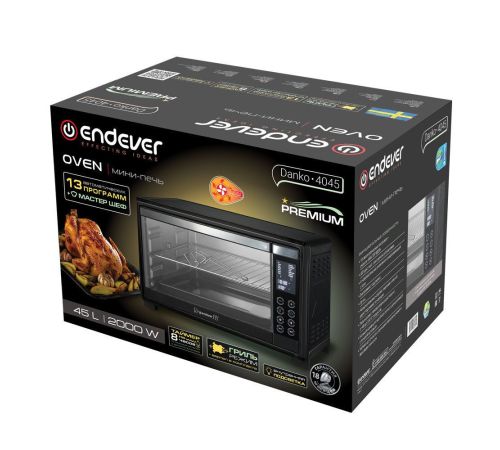 Мини-печь Endever Danko 4045 черный