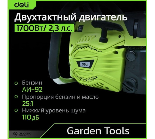 Бензопила Deli DE-LJ16-1