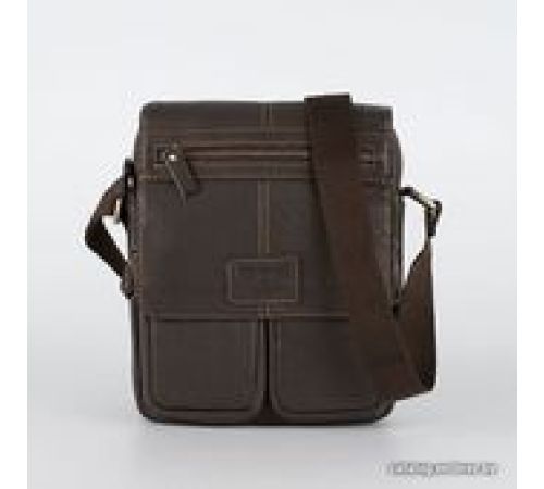 Сумка через плечо Poshete 196-3143-YB42-DBW коричневый