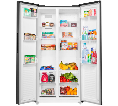 Холодильник side by side MAUNFELD MFF177NFSE