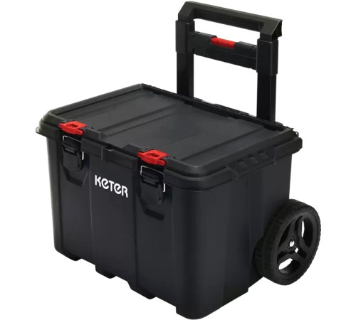 Ящик для инструментов Keter Stack'N'Roll Cart Black 17210777