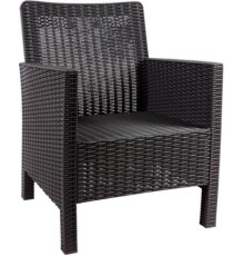 Кресло ВПМ Ротанг 6199088 темно-серый