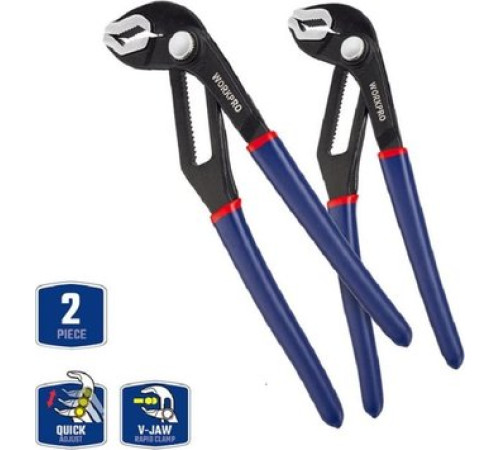 Клещи зажимные Workpro WP201005