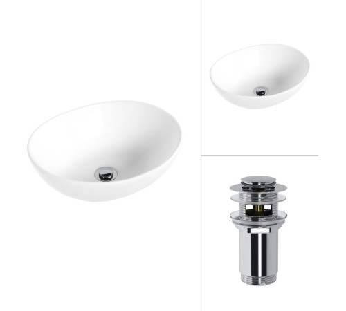 Умывальник Lauter 21652 + клапан 21190CH