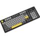 Клавиатура Ajazz AK980 V2 черный/серый/желтый, Ajazz Gift