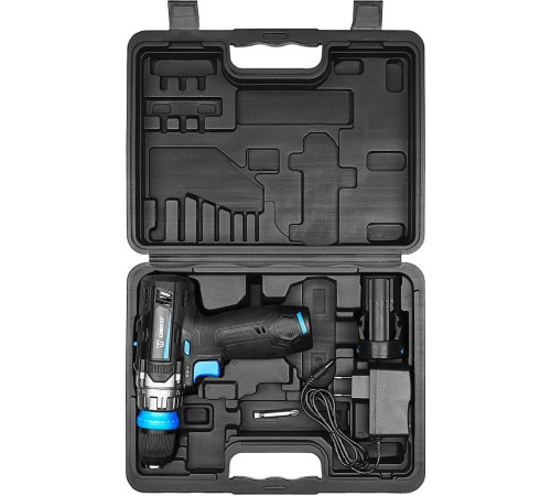 Дрель-шуруповерт Deko ZKCD12V PRO 084-1013 с 2-мя АКБ, кейс