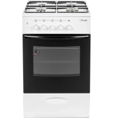 Кухонная плита Лысьва ГП 400 МС-2у белый/черный, без крышки