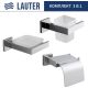 Набор аксессуаров для ванной Lauter 21SH71061 + 21SH71051 + 21SH71101 Chrome, 3 предмета