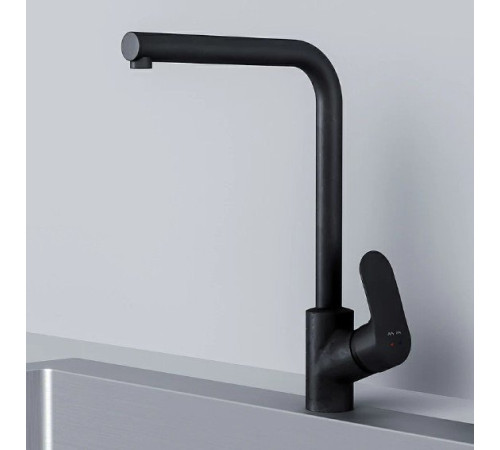 Кухонная мойка Berge BR-7602 + Like F8005022 черный