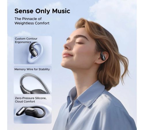 Наушники Ugreen FitBuds WS213 черный