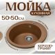 Кухонная мойка Saniteco Linea терракот