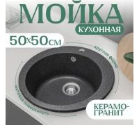 Кухонная мойка Saniteco Linea графит