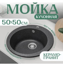 Кухонная мойка Saniteco Linea графит