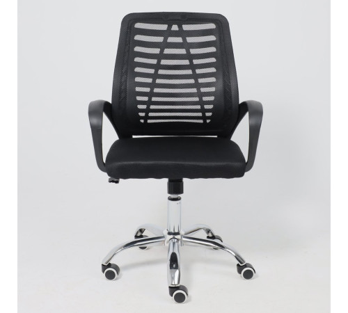 Офисное кресло AksHome Consul PL ткань/сетка, черный