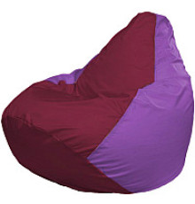 Кресло-мешок Flagman Груша Супер Мега 4XL Г5.1-302 бордовый/сиреневый