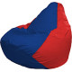 Кресло-мешок Flagman Груша Медиум XL Г1.1-122 синий/красный