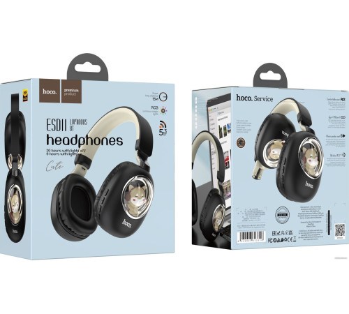 Наушники Hoco ESD11 черный