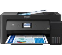 МФУ Epson L14150 ресурс стартовых контейнеров 7500/6000, чернила 001