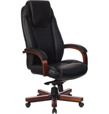 Кресло Бюрократ T-9923WALNUT черный