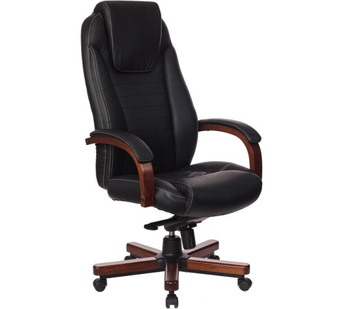 Кресло Бюрократ T-9923WALNUT черный