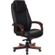 Кресло Бюрократ T-9923WALNUT черный