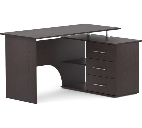 Стол Сокол КСТ-09 правый, венге