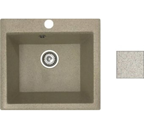 Кухонная мойка БелЭворс Mini темно-бежевый, без сифона