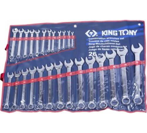 Набор ключей King Tony 1226MR 26 предметов