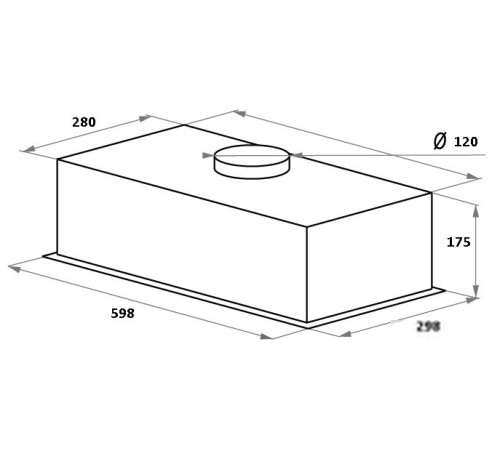 Кухонная вытяжка Germes Bravo Sensor 60 черный