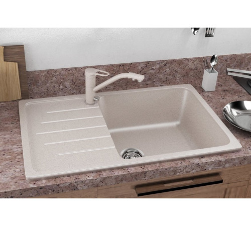 Кухонная мойка Ulgran U-400 бежевый