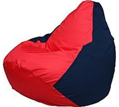 Кресло-мешок Flagman Груша Медиум Г1.1-234 красный/тёмно-синий