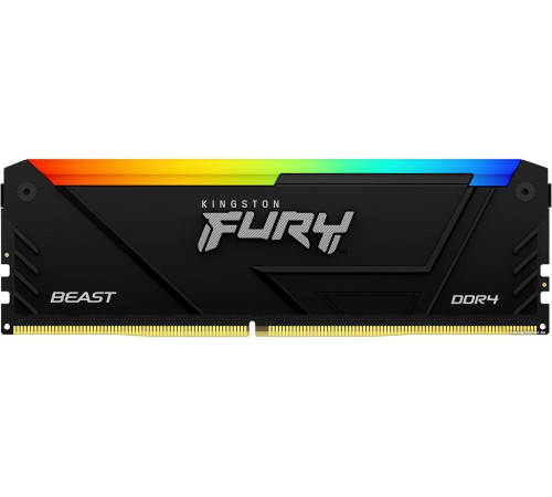 Оперативная память Kingston FURY Beast RGB 2x8ГБ DDR4 3200МГц KF432C16BB2AK2/16