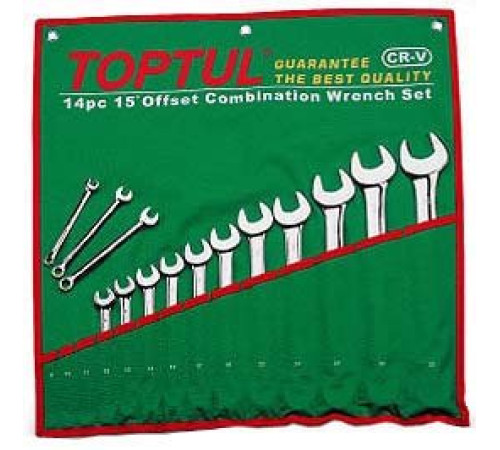 Набор ключей Toptul GAAA1213 12 предметов