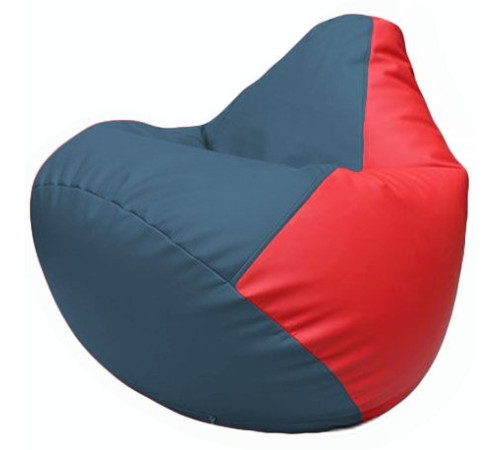 Кресло-мешок Flagman Груша Г2.3-0309 синий/красный