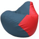 Кресло-мешок Flagman Груша Г2.3-0309 синий/красный