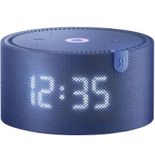 Умная колонка Яндекс Станция Мини 2 с часами синий сапфир