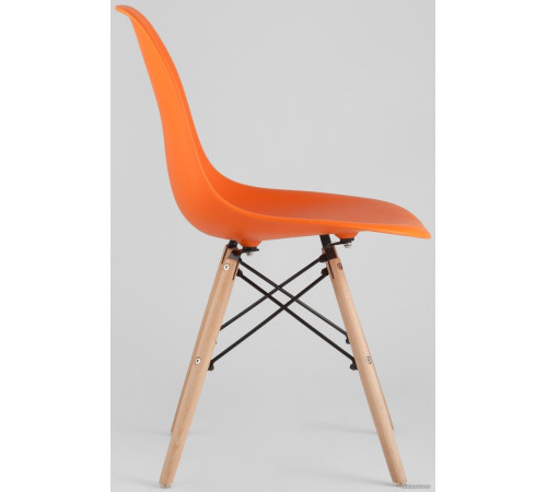 Стул Stool Group Eames DSW оранжевый