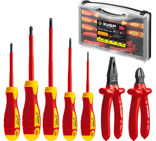 Электромонтажный набор Зубр Профессионал 2214-H7_z01 7 предметов