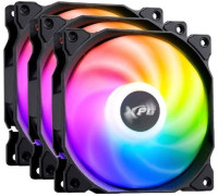 Комплект вентиляторов для корпуса ADATA XPG Vento 120x3 ARGB PWM черный