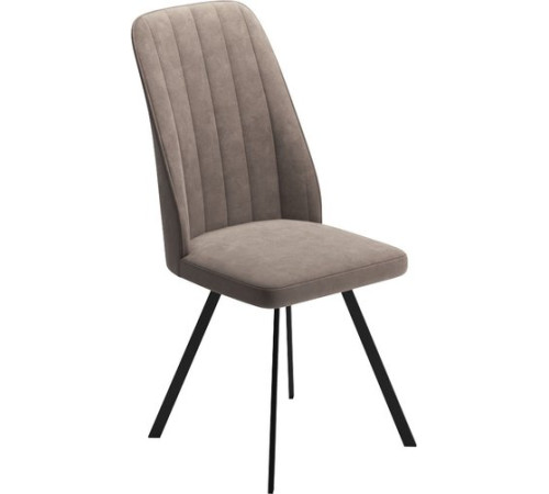 Стул Табурет Прованс Бренди 05 коричневый/черный каркас