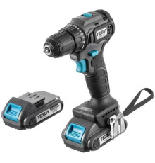 Дрель-шуруповерт Tesla TCD14BL 840368 с 2-мя АКБ, кейс