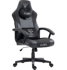 Игровое геймерское кресло FLOKY Huginn Black черный